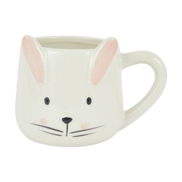350ml White Easter Bunny Mug - Anko