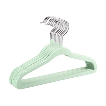 Kids' Flocked Hangers, 10 Pack - Anko