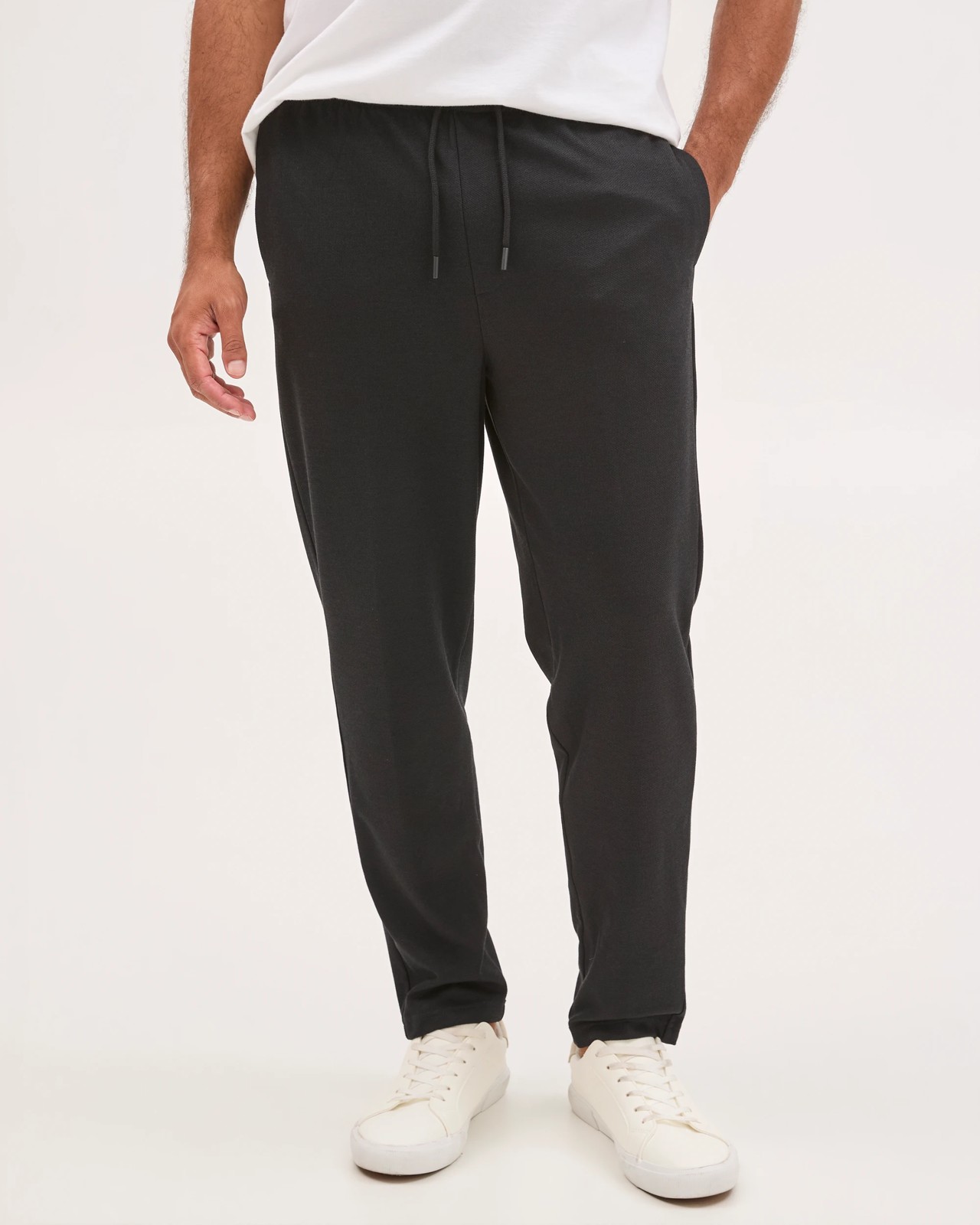 Textured Knit Pants - Black 4 of 6