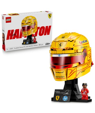 LEGO® Editions Formula 1 Scuderia Ferrari HP Lewis Hamilton Helmet