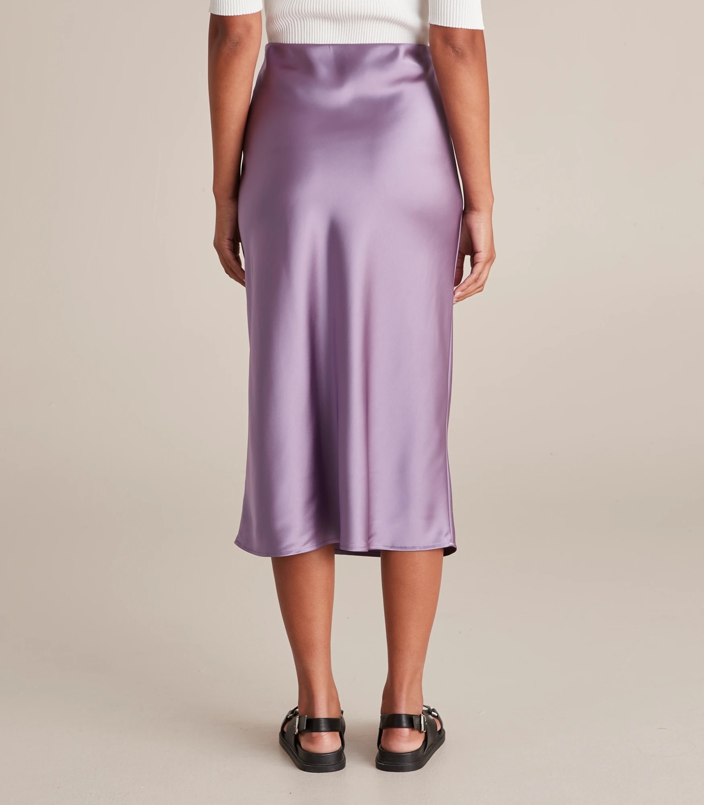 Silk midi clearance skirt target