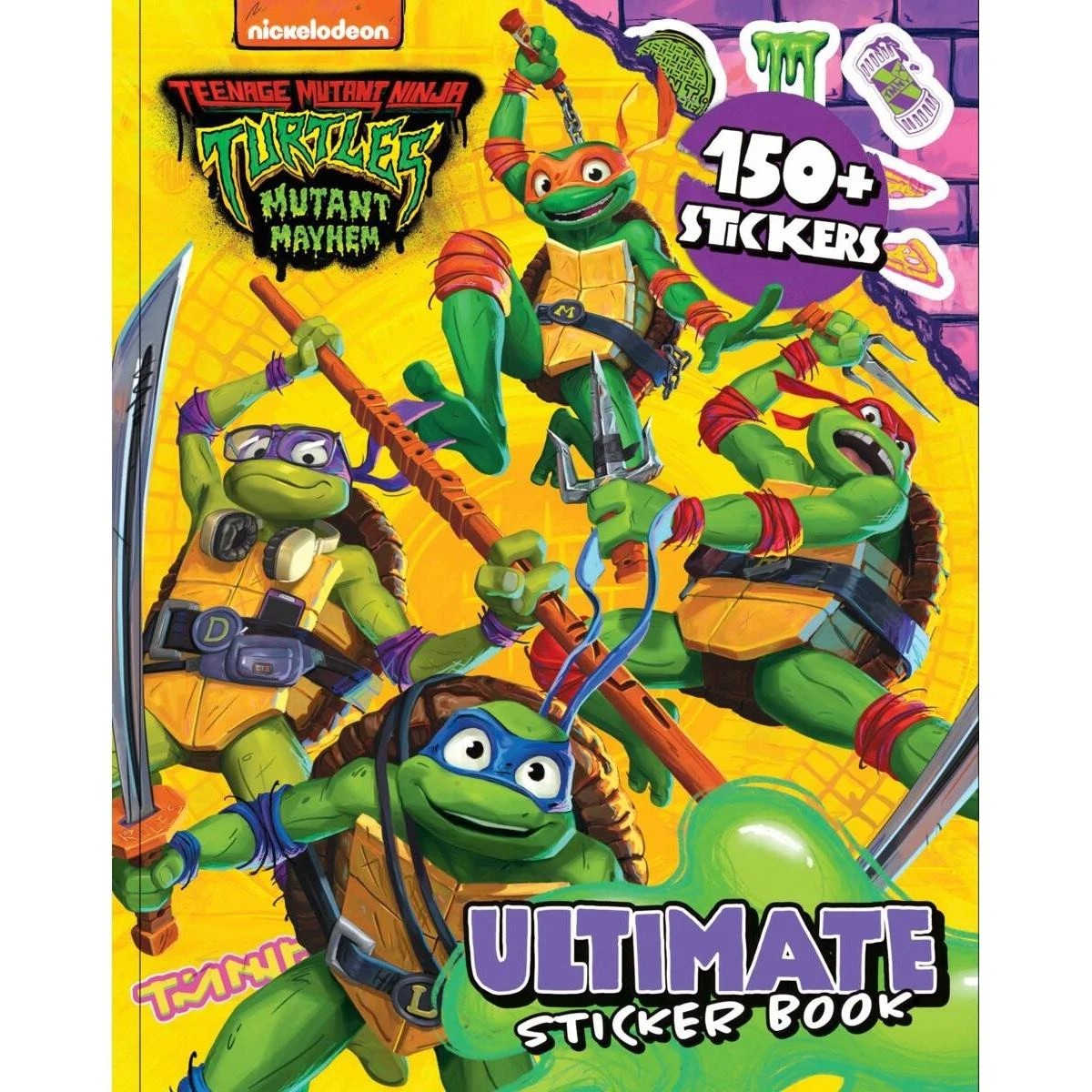 Nickelodeon Teenage Mutant Ninja Turtles Mutant Mayhem Ultimate Sticker ...