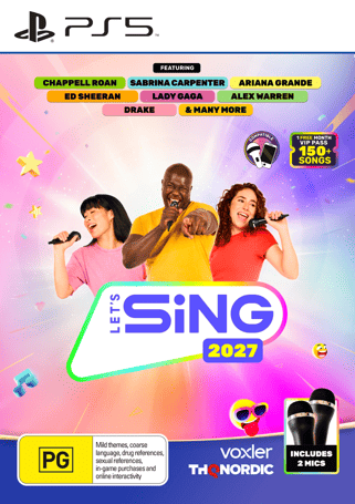 Let's Sing 2027: 2 Mic Bundle - PlayStation 5