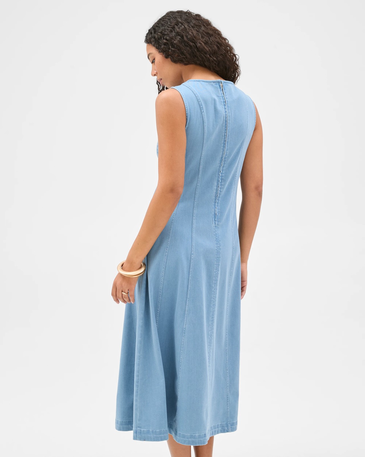 Denim Maxi Dress 6 of 6