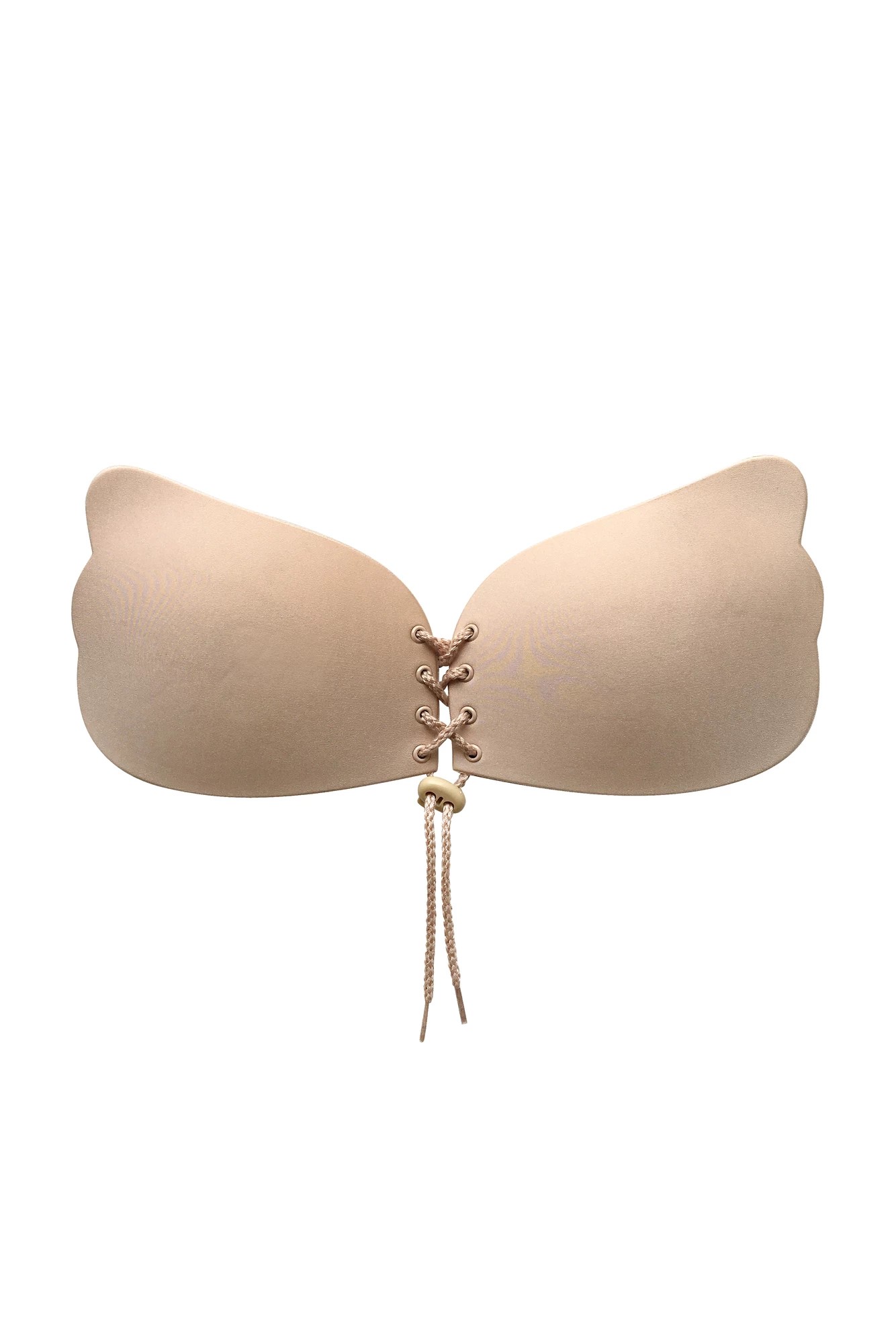 Lace Up Silicone Adhesive Bra