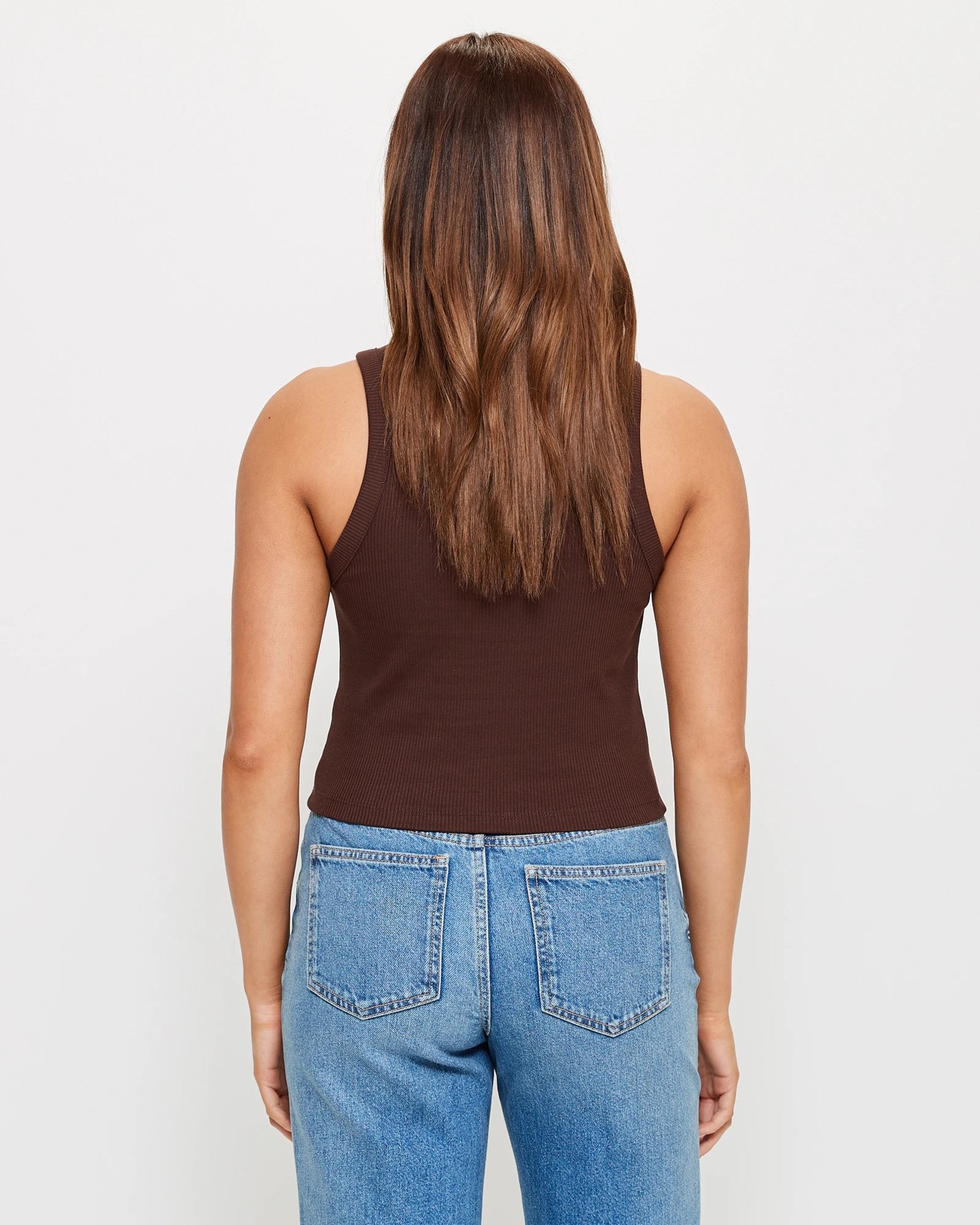 Australian Cotton Rib Racer Tank Top - Lily Loves 4 of 6