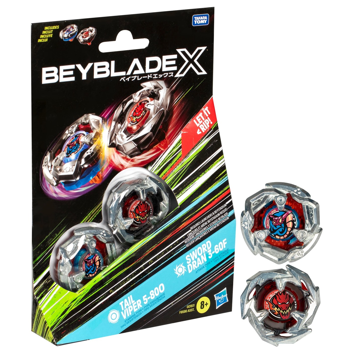 Beyblade BBX Dual Pack Assorted Target Australia