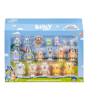 Bluey with Bluey's Ultimate Friends & Family Pack