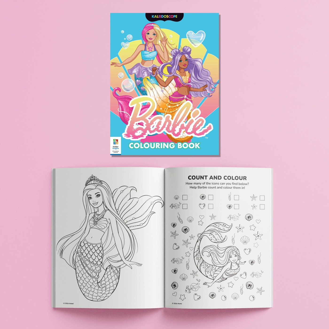 Kaleidoscope: Barbie Colouring and Activity Kit - Book 5 of 6