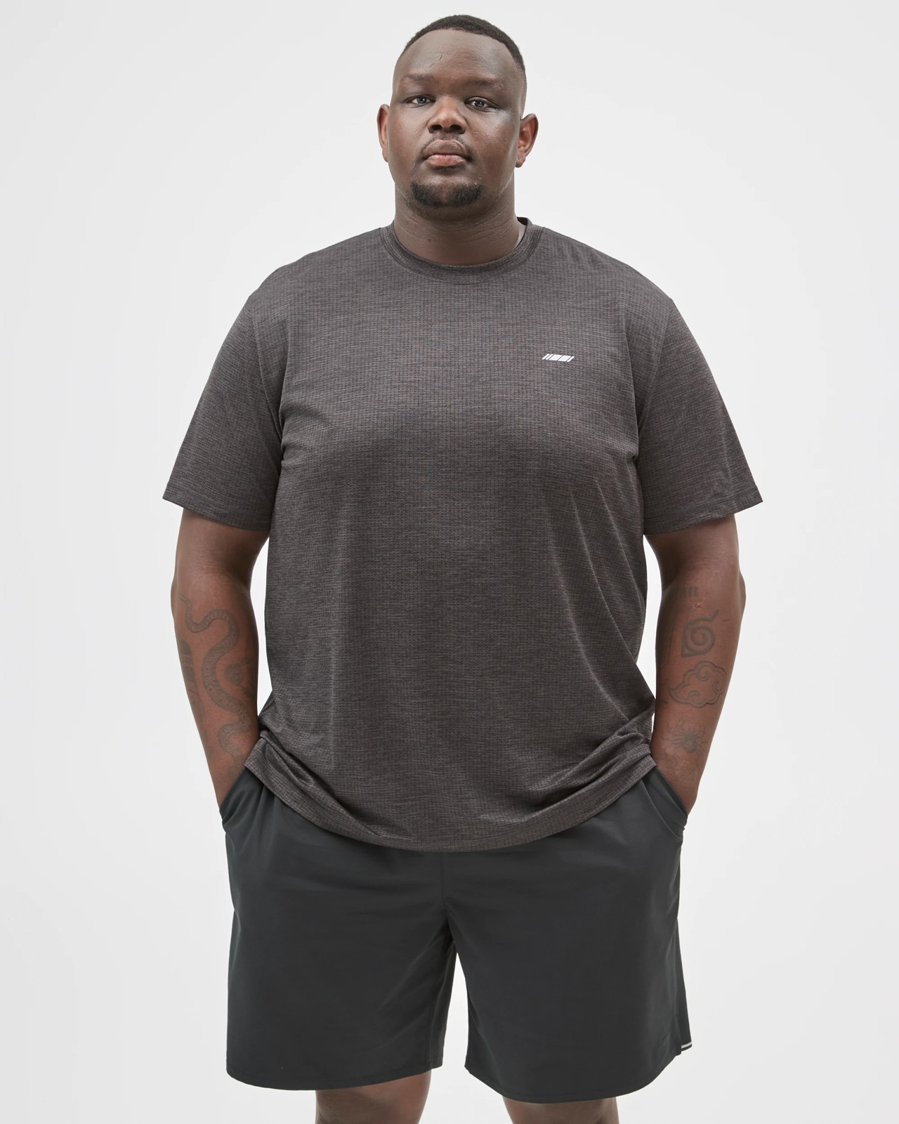 Plus Size Active Training T-Shirt - Black 2 of 6