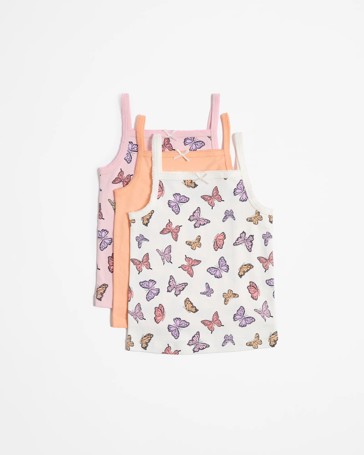 Girls Singlet 3 Pack - Maxx