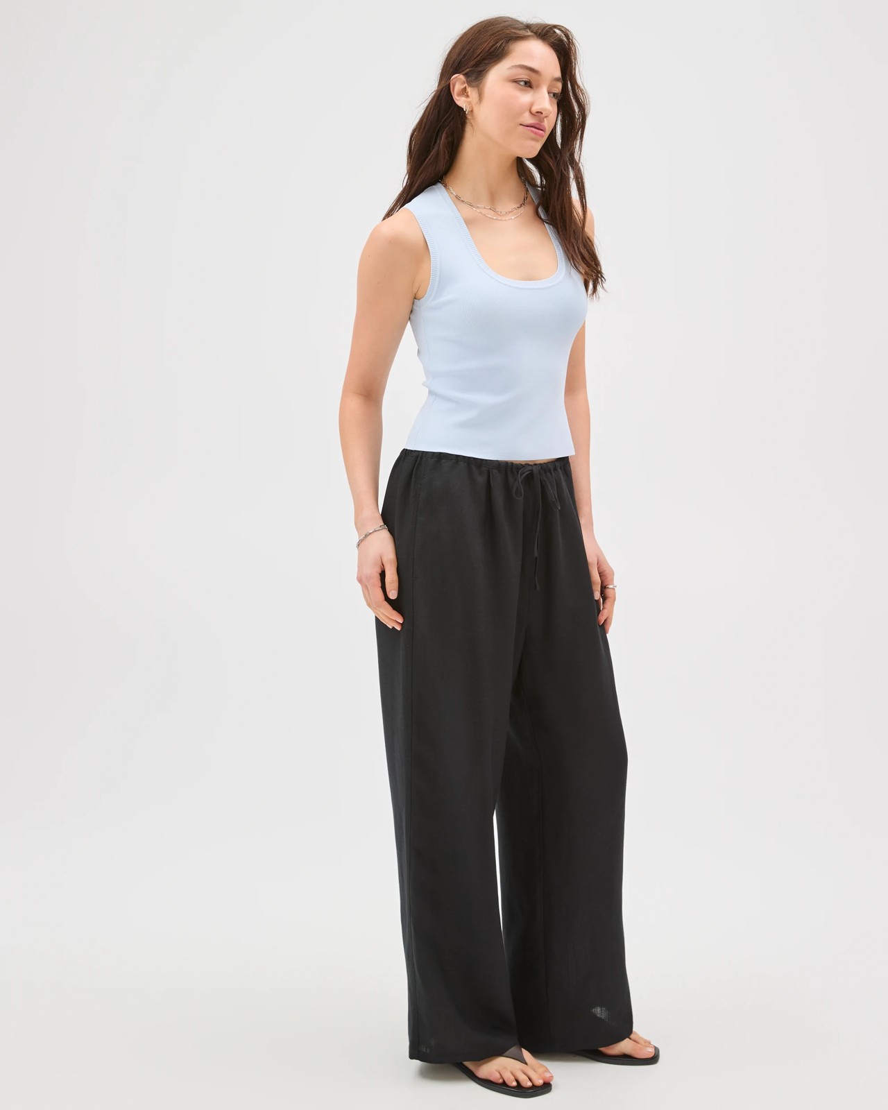 Lily Loves Wide Leg Pants - Black 2 of 6