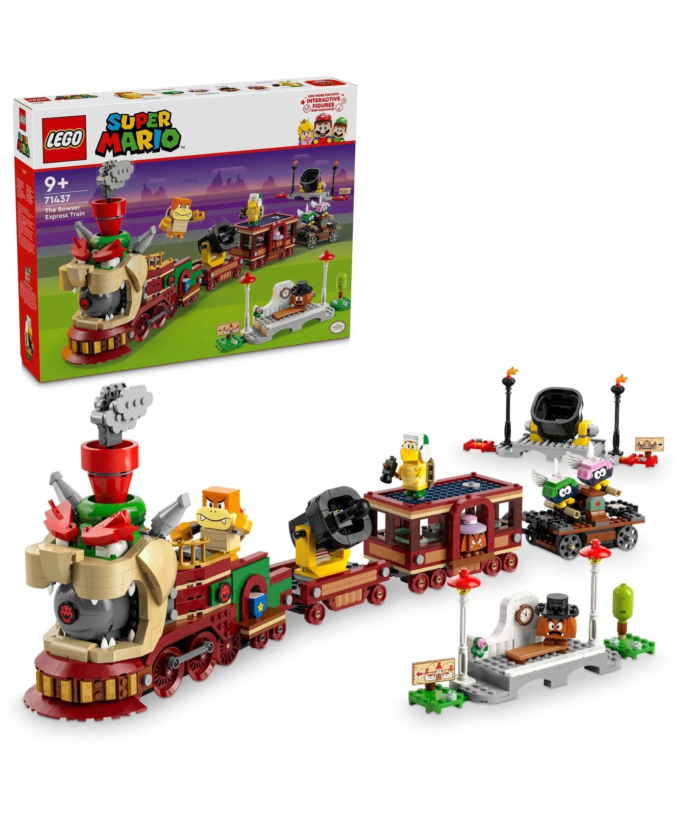 LEGO Super Mario The Bowser Express Train 71437 Target Australia