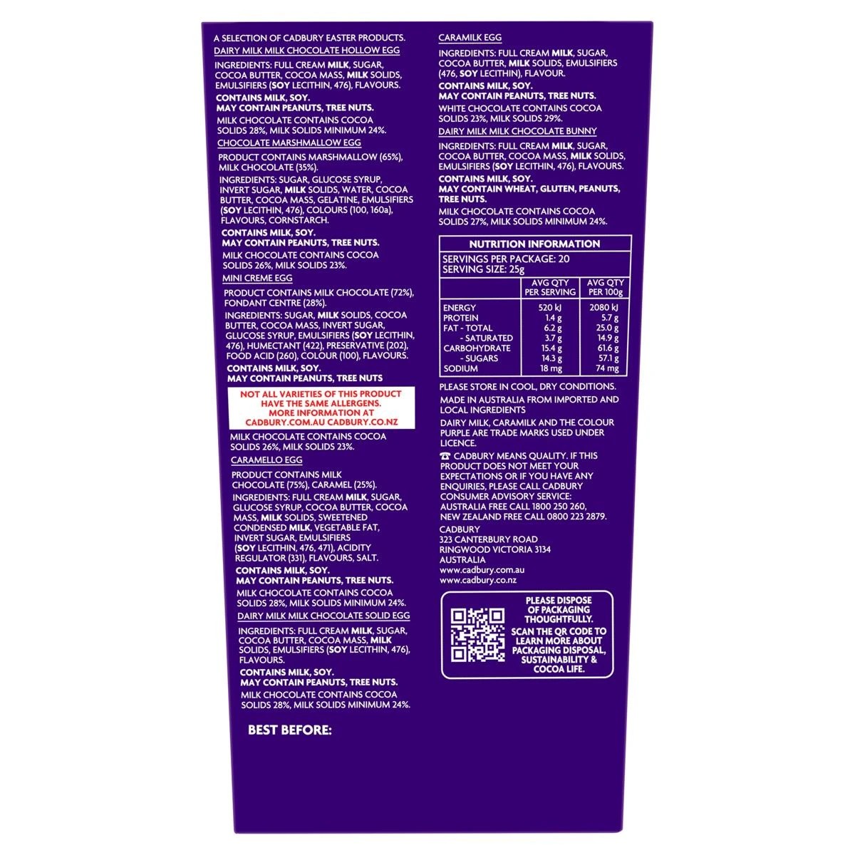 Cadbury Easter Hunt Assortment 500g 2 of 4