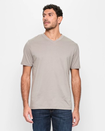 Australian Cotton V-Neck T-Shirt
