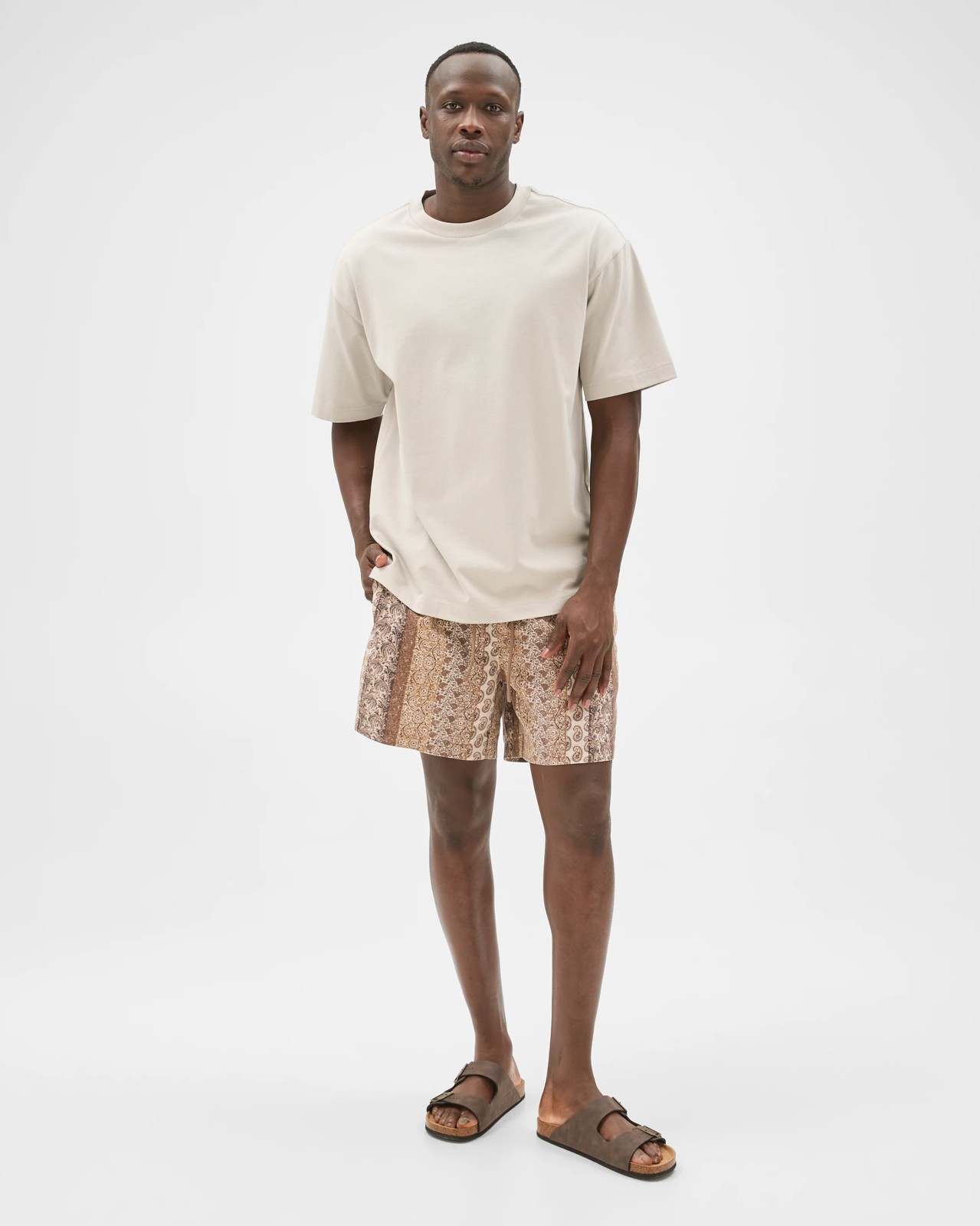 Commons Printed Swim Shorts - Paisley 2 of 5
