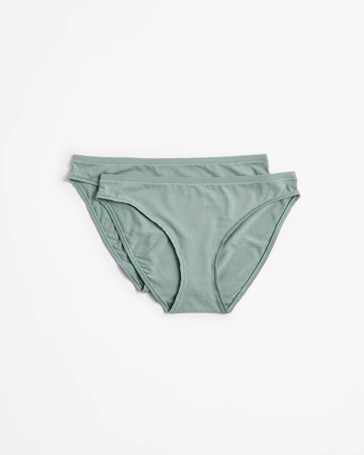 2 Pack Bamboo Bikini Briefs