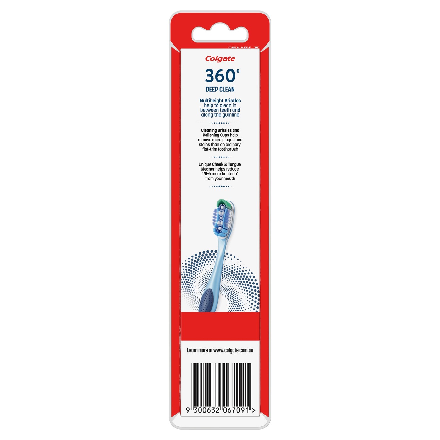 Colgate 2 Pack Medium 360 Degree Whole Mouth Clean Toothbrush 2 of 5