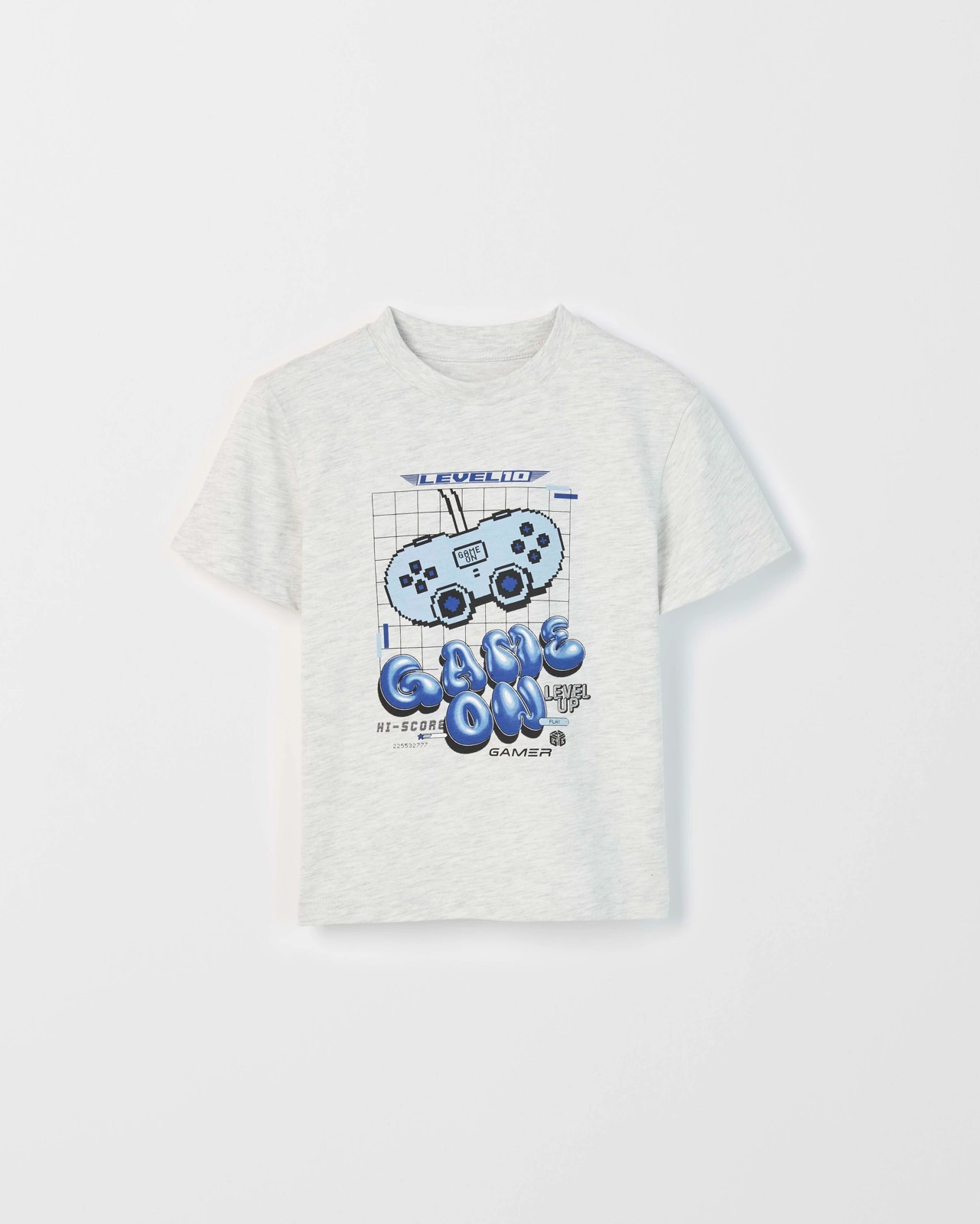 Australian Cotton Short Sleeve T-Shirt - Grey Marle 2 of 2