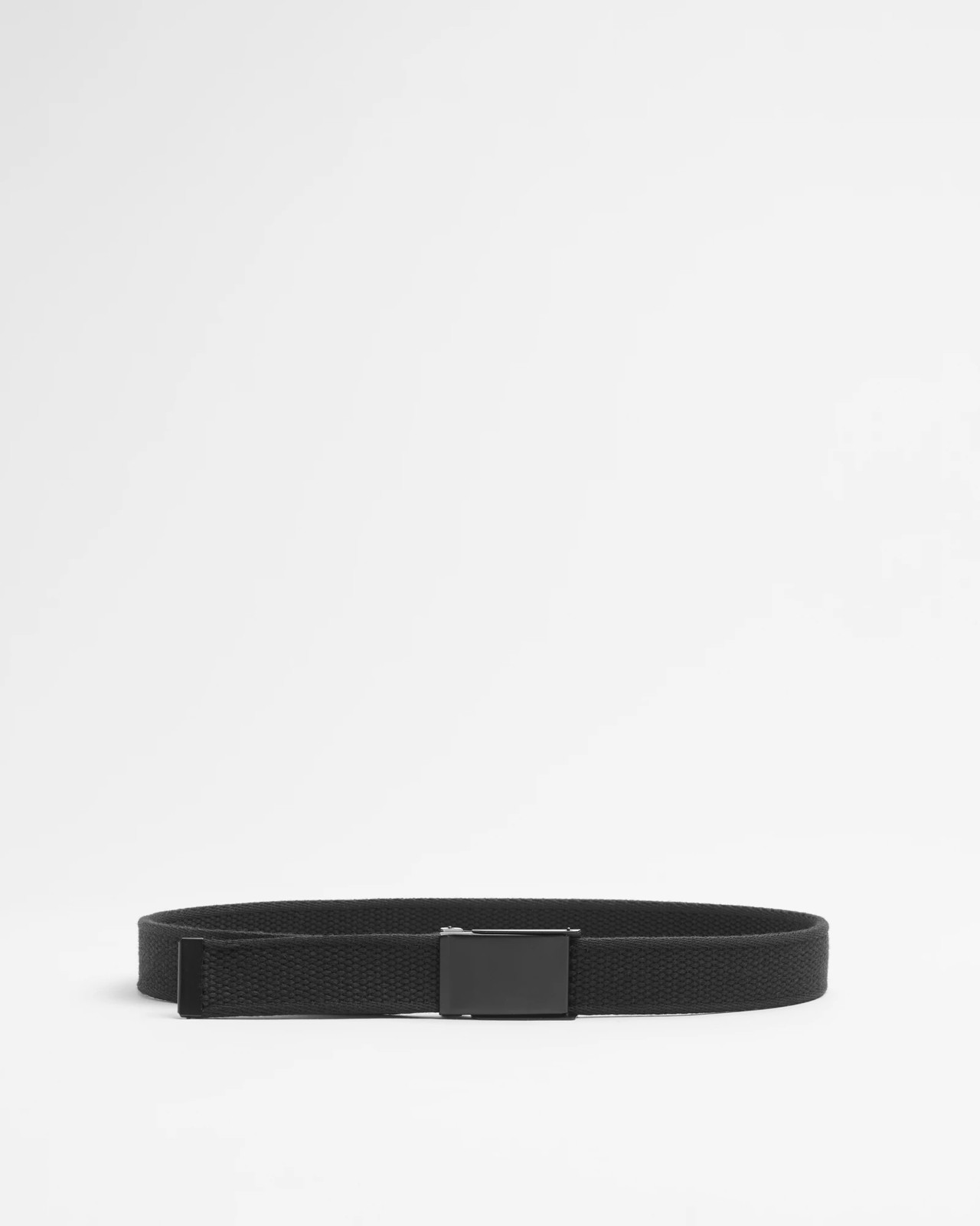 Kids Webbing Belt - Black