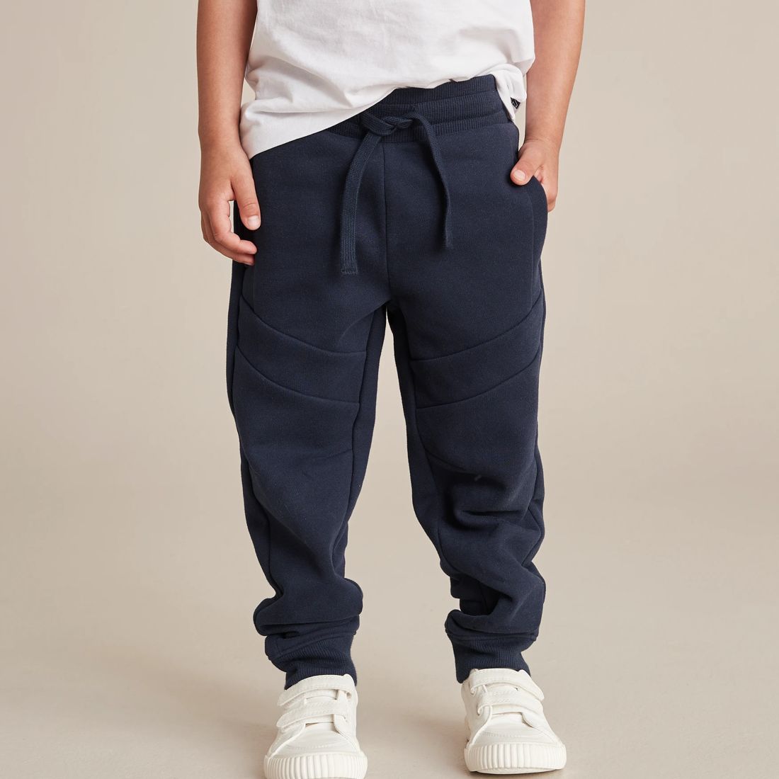 Panelled Trackpants - Navy Blue | Target Australia