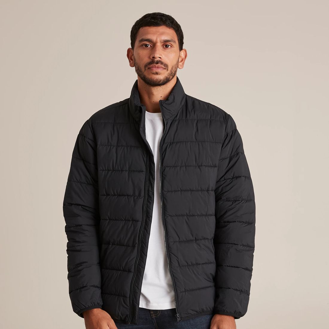 Recycled Polyester Puffer Jacket | Target Australia