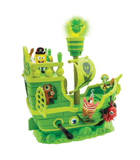 The SpongeBob Movie Search for SquarePants The Flying Dutchman's Ship Playset