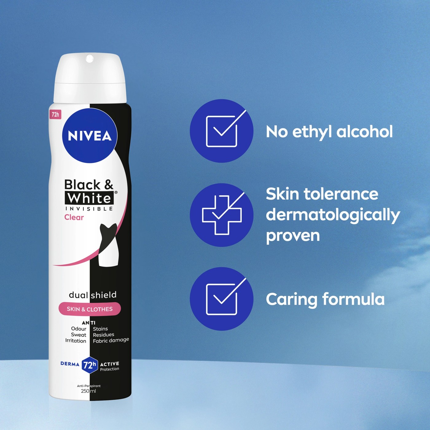 Nivea Invisible Black & White Deodorant 2 of 6