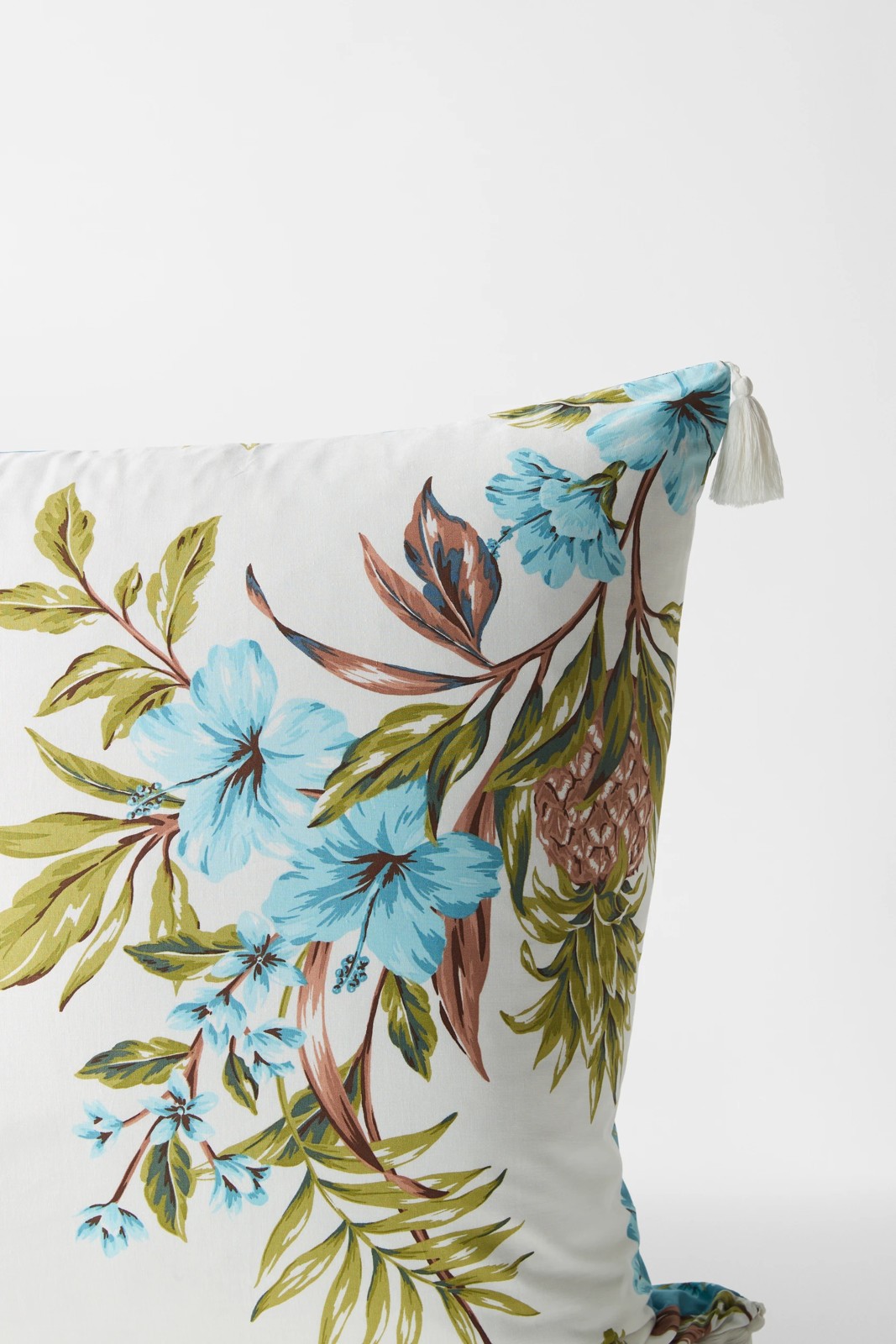 Euro Kalina Floral Printed Cotton Pillowcase 2 of 2