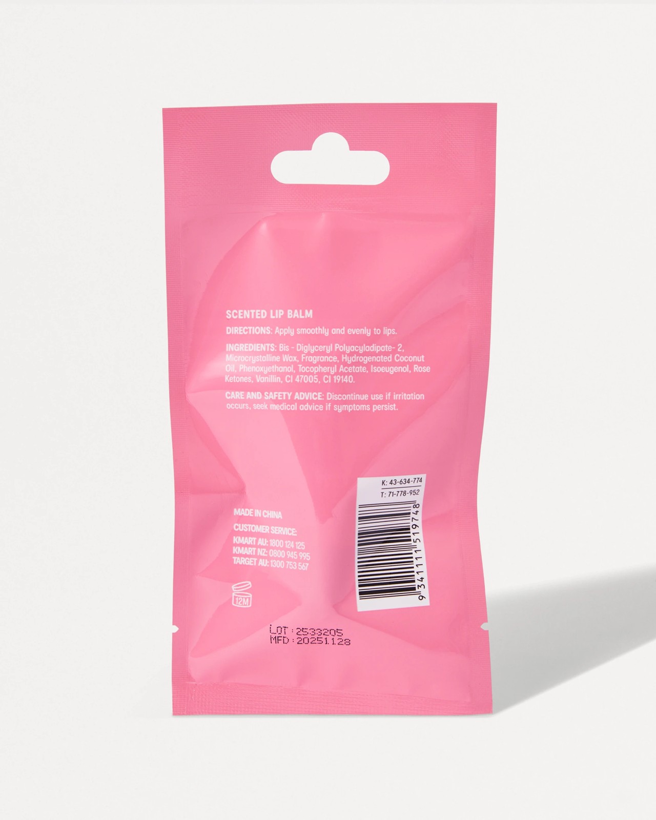 OXX Skincare Lip Care Lip Balm 15ml - Sugar Scented 5 of 6