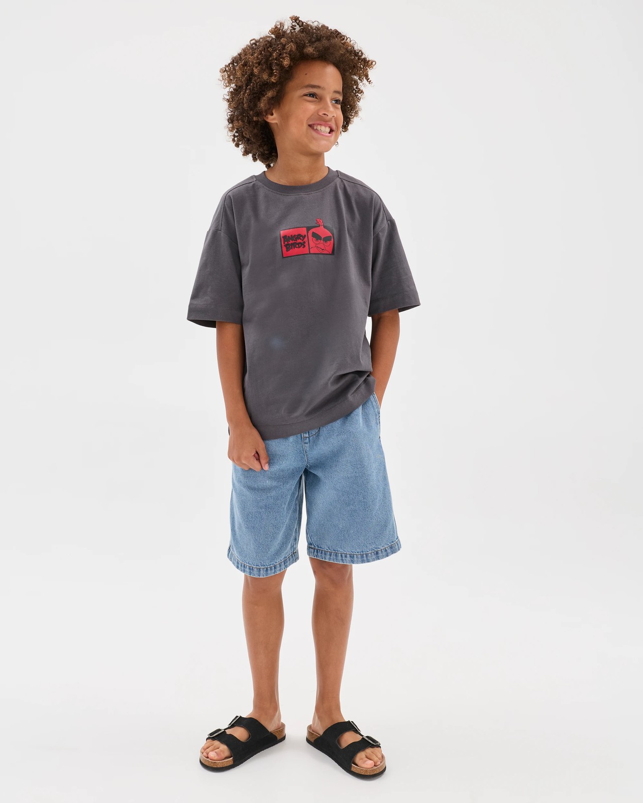 Licensed Angry Birds Australian Cotton Oversized T-Shirt 2 of 5