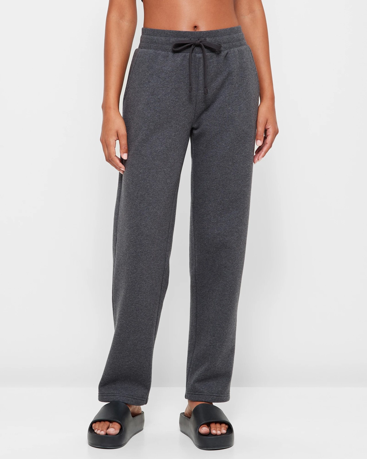 Active Fleece Straight Leg Trackpants