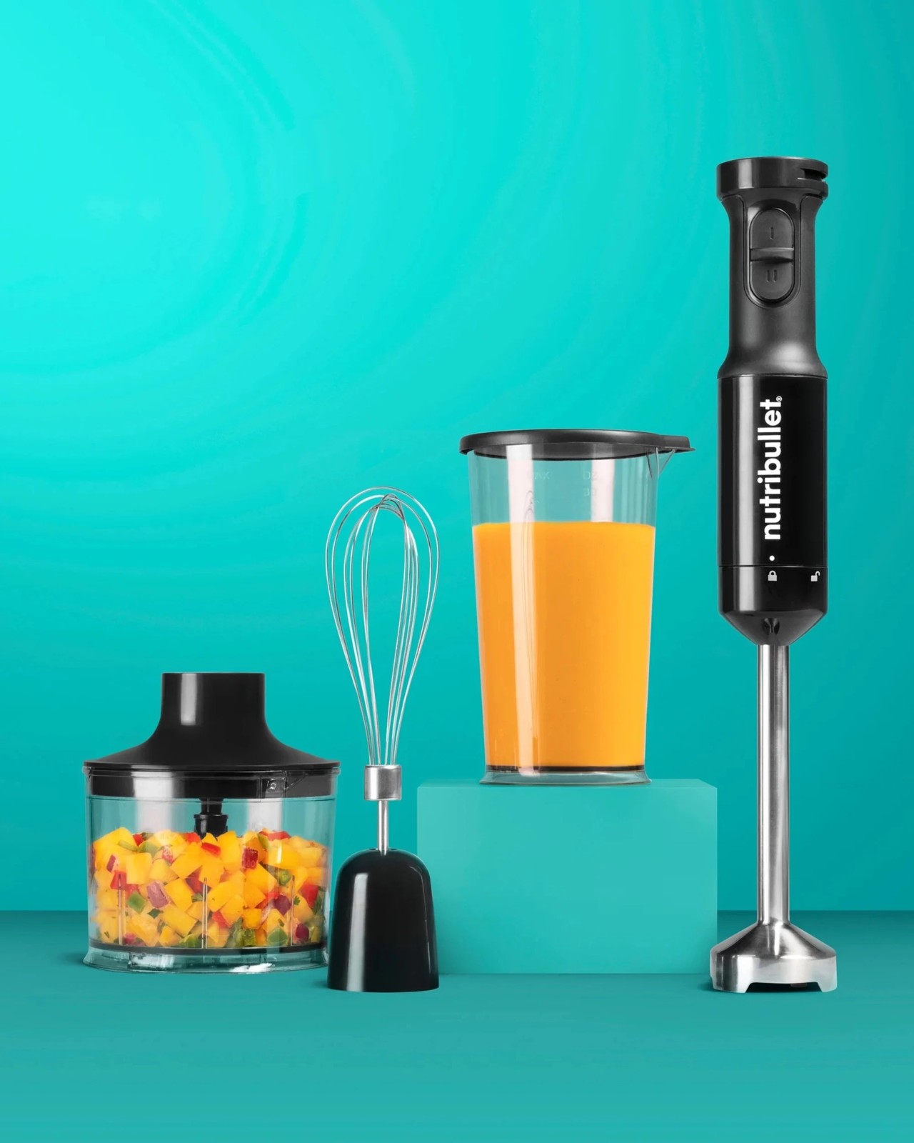 Nutribullet Immersion Blender Deluxe Set 2 of 6