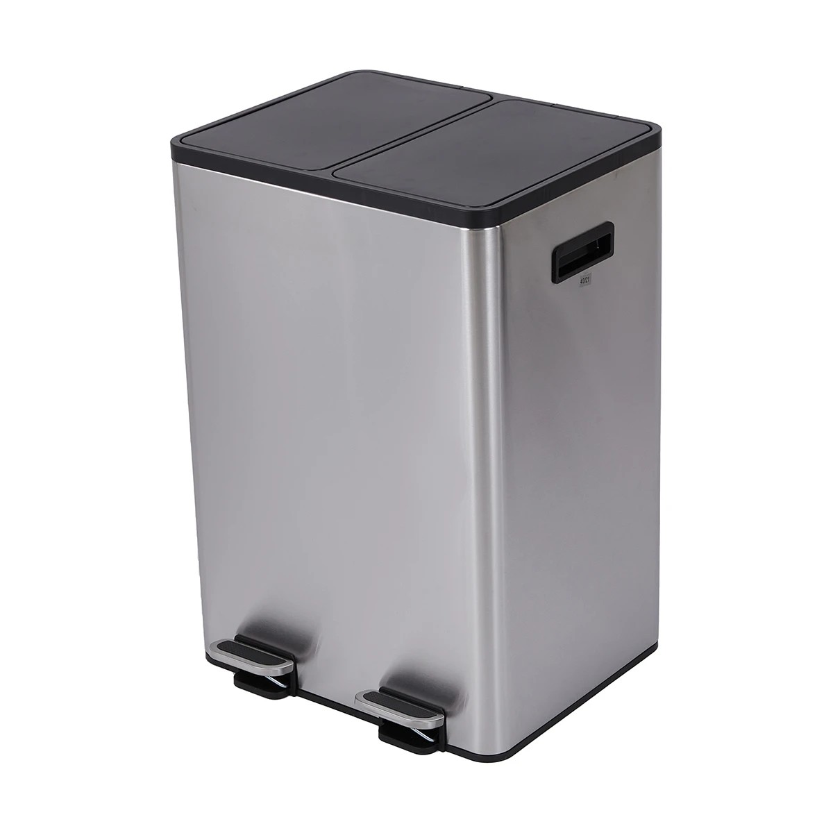 2 Compartment Stainless Steel Recycle Bin, 40L - Anko | Target Australia