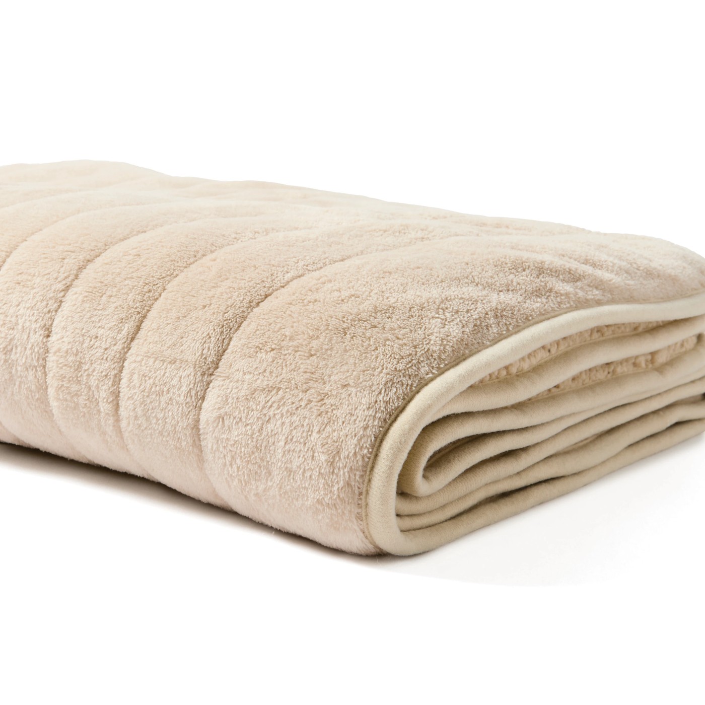 Anko Heated Throw Sherpa - Beige 2 of 5