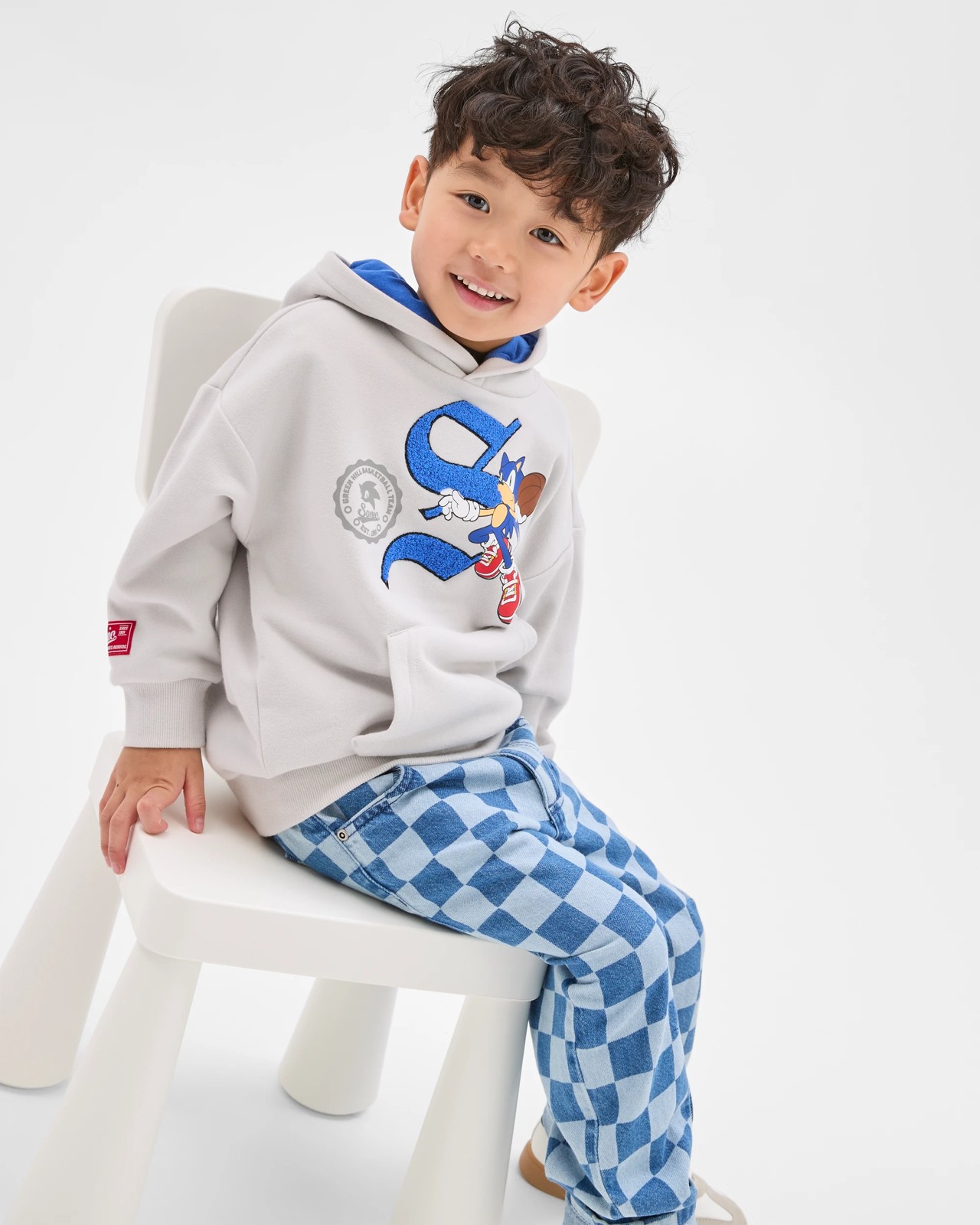 Sonic The Hedgehog Australian Cotton Blend Oversized Hoodie 2 of 6