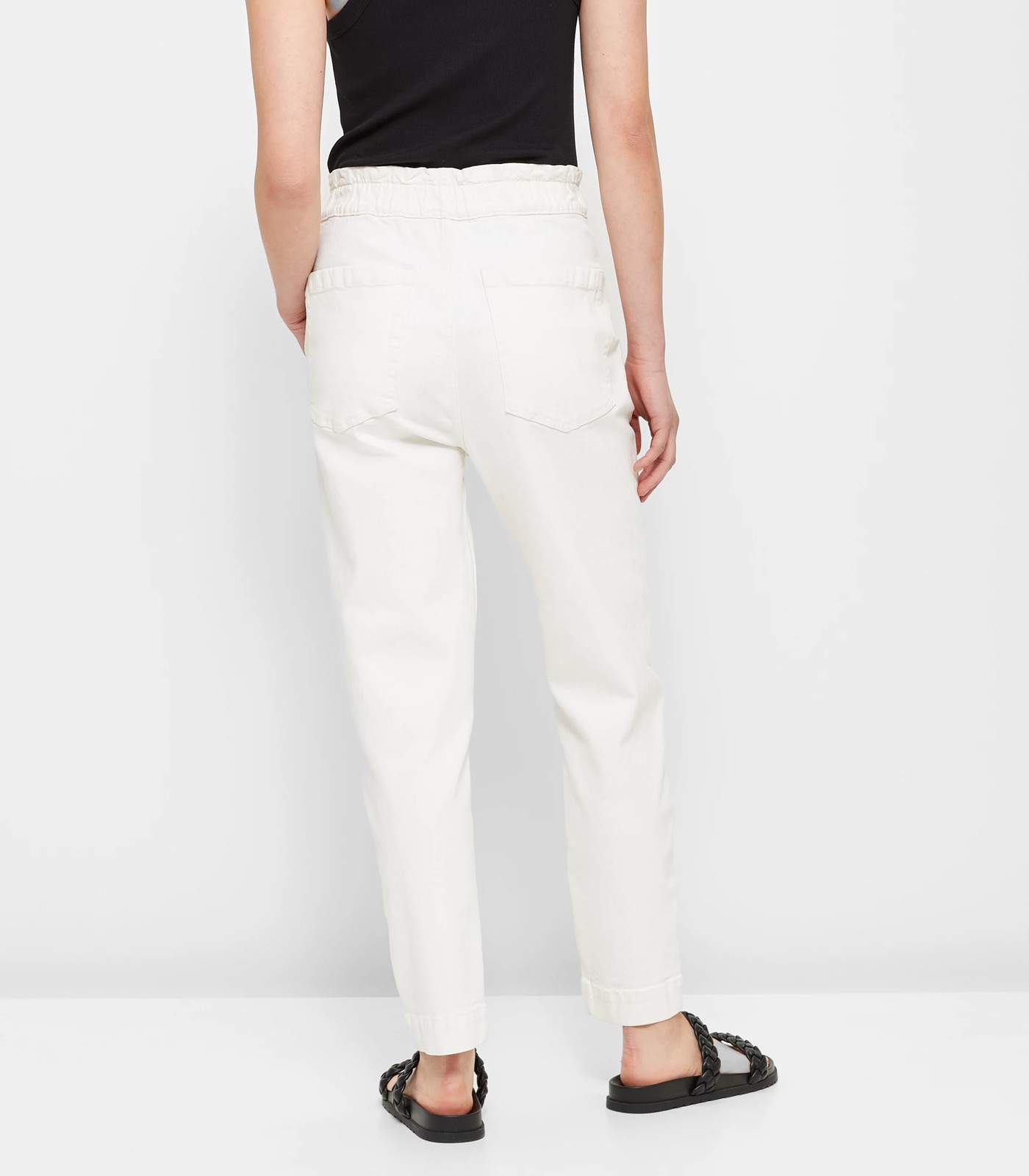 Gracie Denim Paperbag Super High Rise Ankle Length Jeans | Target Australia