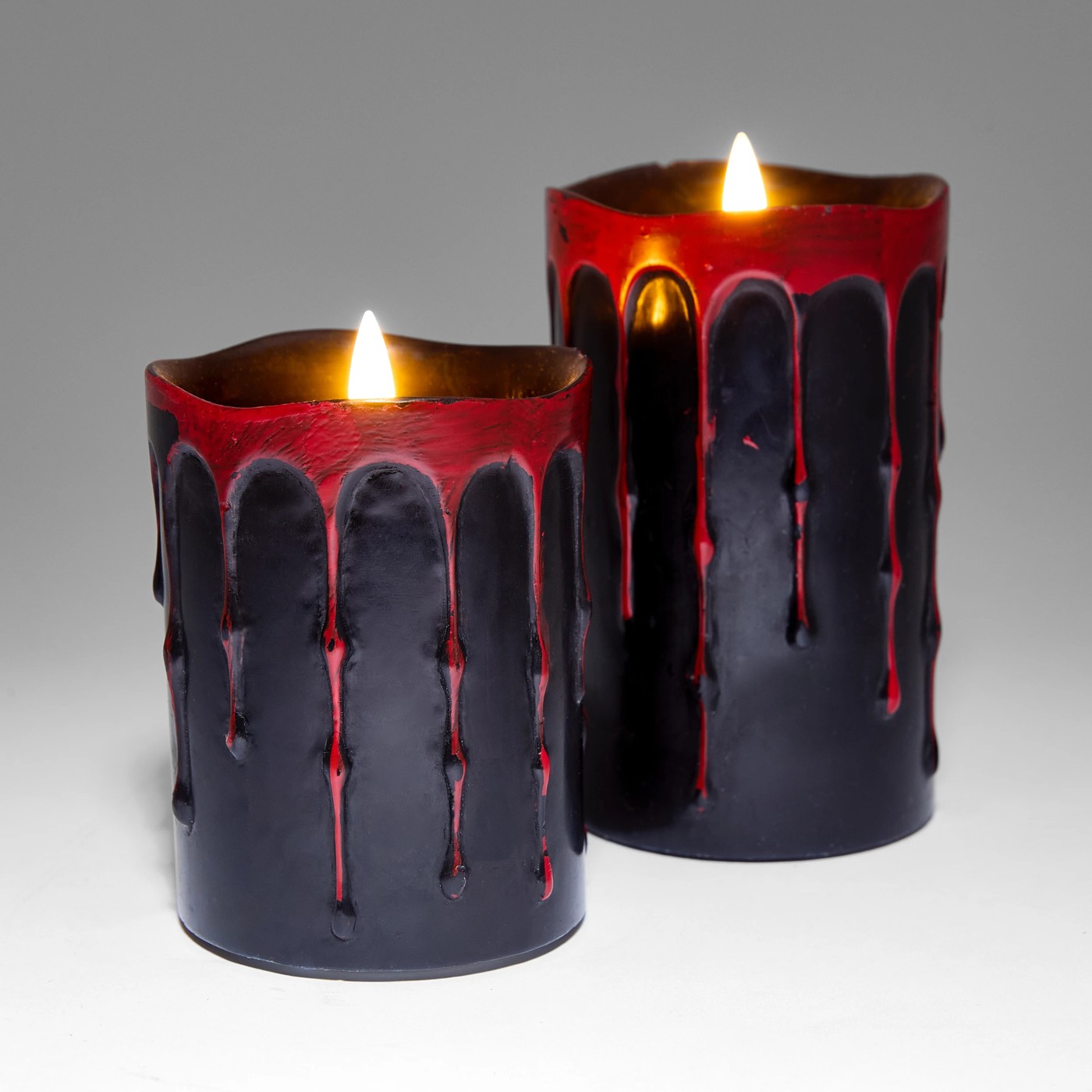 Anko Halloween Dripping Wax LED Candle Set 2 of 5