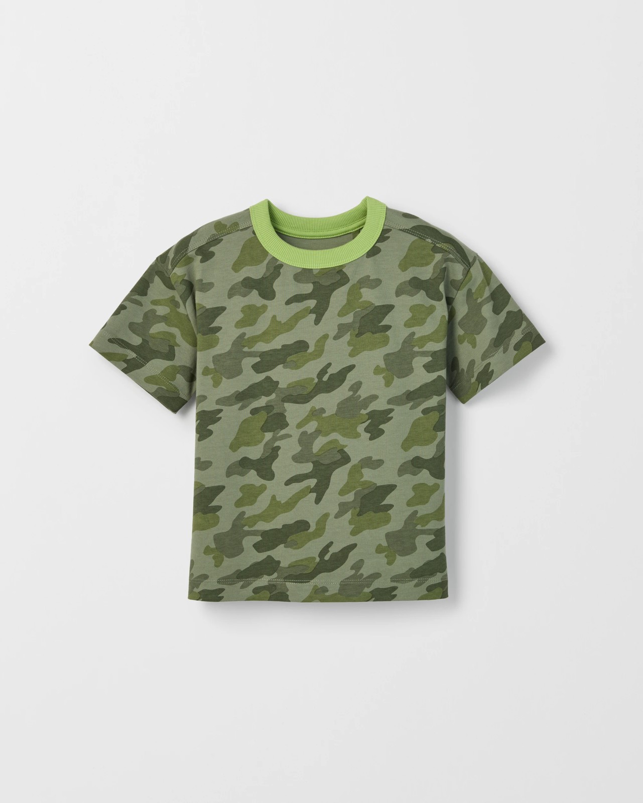 Australian Cotton Oversized Heavyweight T-Shirt - Camo 4 of 5