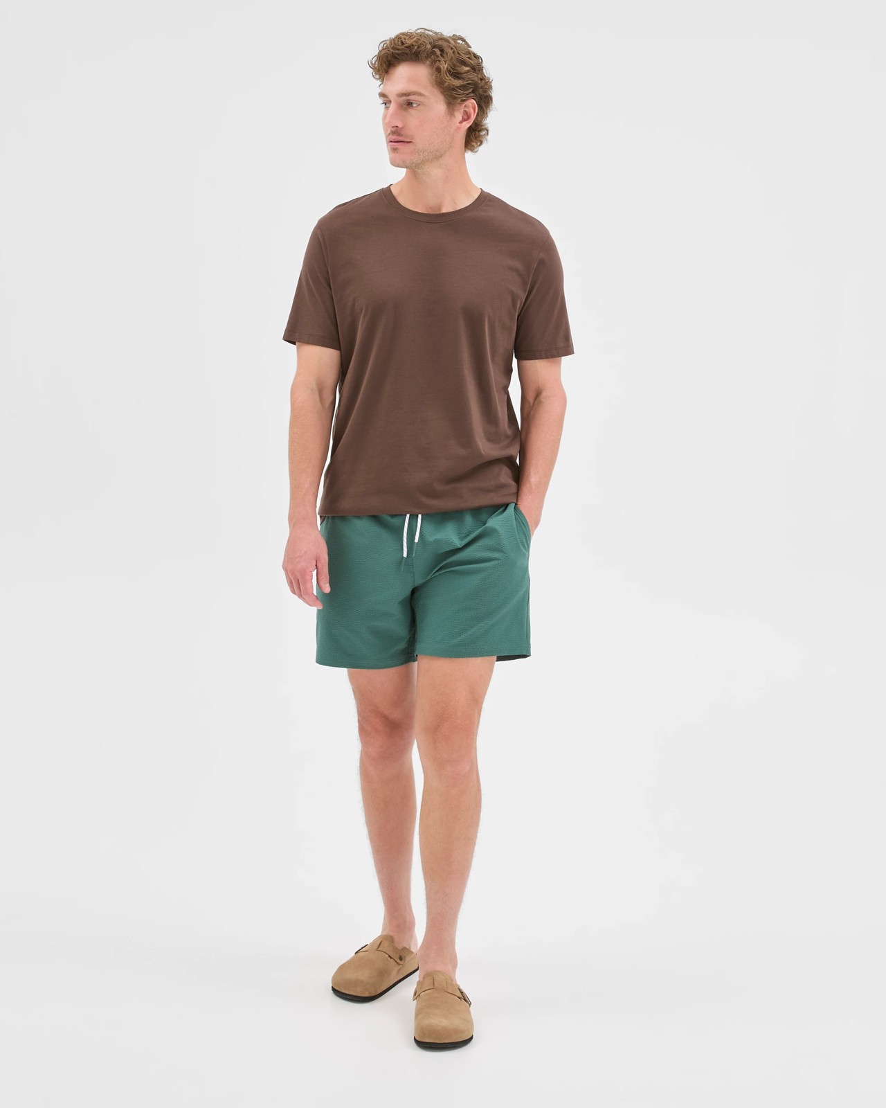 Seersucker Swim Volley Shorts 2 of 5