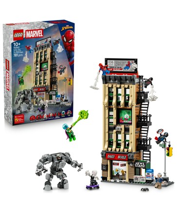 LEGO® Super Heroes Marvel Spider-Man vs. Mysterio: The Daily Bugle 76342