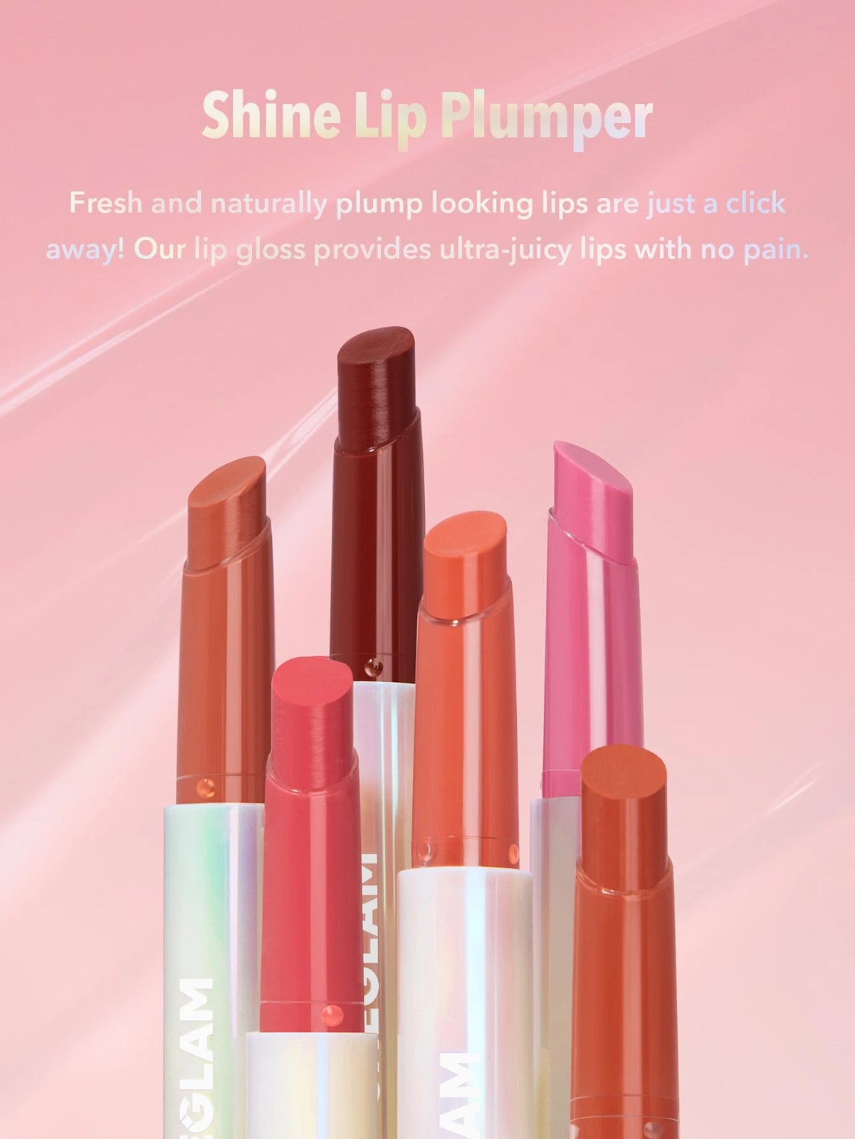 SHEGLAM Pout-Perfect Shine Lip Plumper - First Crush 4 of 6