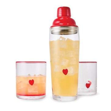 Anko 3 Piece Cocktail Shaker Set