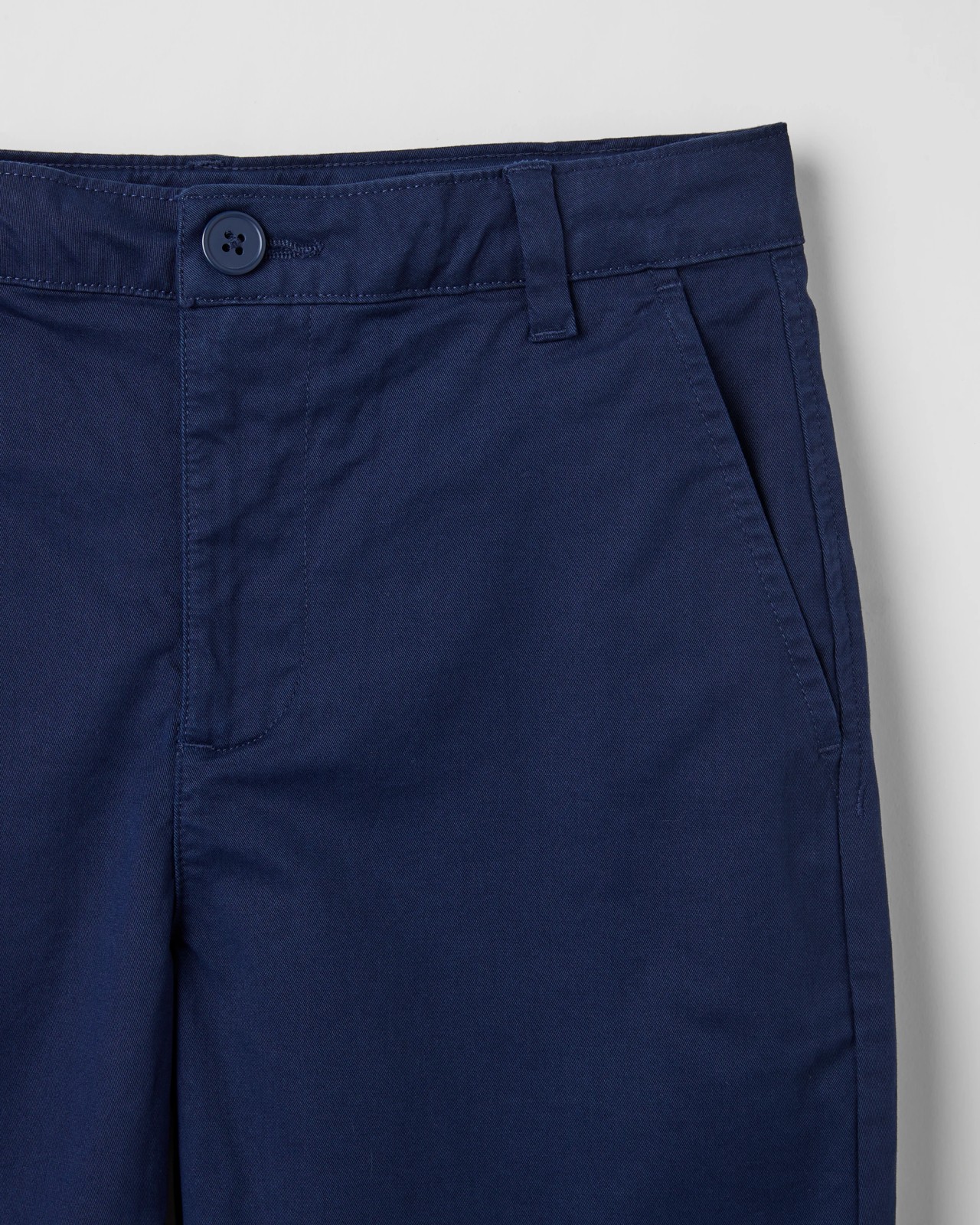 Cotton Chino Shorts - Navy 2 of 2