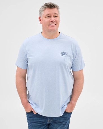 Plus Size Australian Cotton Print T-Shirt