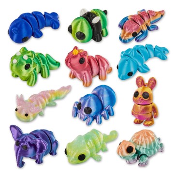 ToyMania 3D Lab: 3D Mini Animal Toy - Assorted