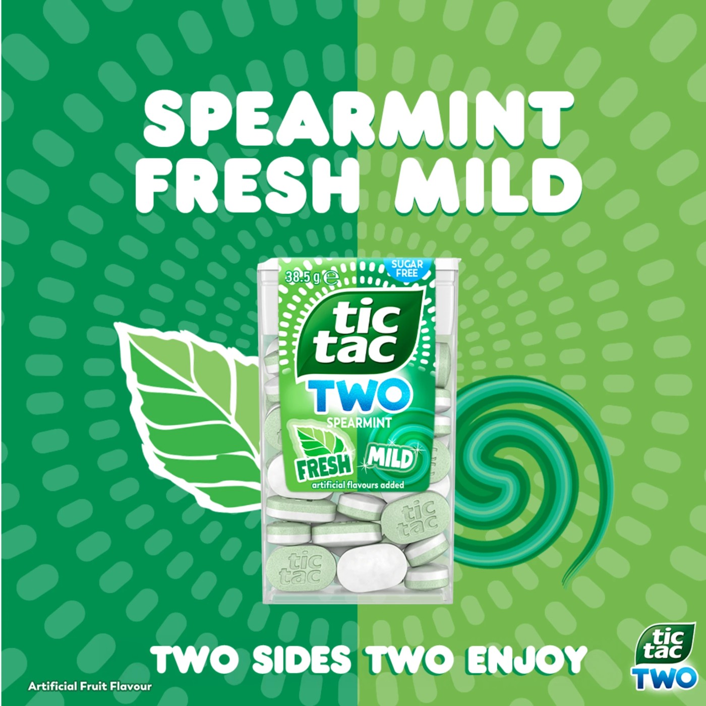 Tic Tac Two 38 Pack Fresh & Mild Sugar Free Mints 38.5g 5 of 6
