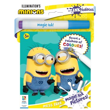 Illumination's Inkredibles Minions Magic Ink Pictures! - Book