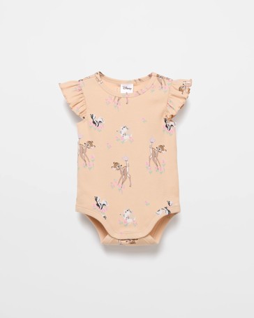 License Baby Short Sleeve Rib Bodysuit