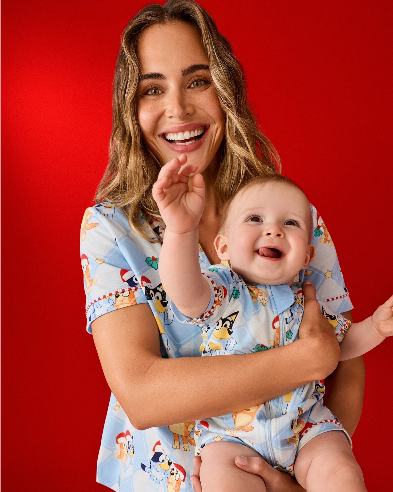 Family Matching Christmas Australian Cotton Baby Romper - Bluey 6 of 6